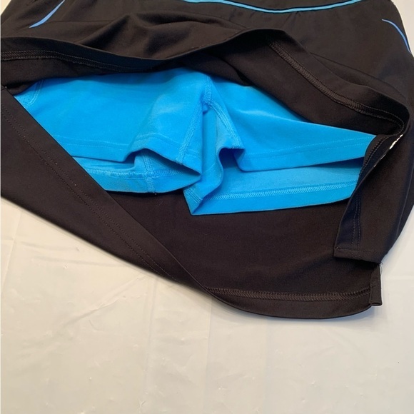 Adidas womans sports skort blue and  black size MED - Picture 7 of 11